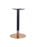 Tring Small Round - Rose Gold / Black