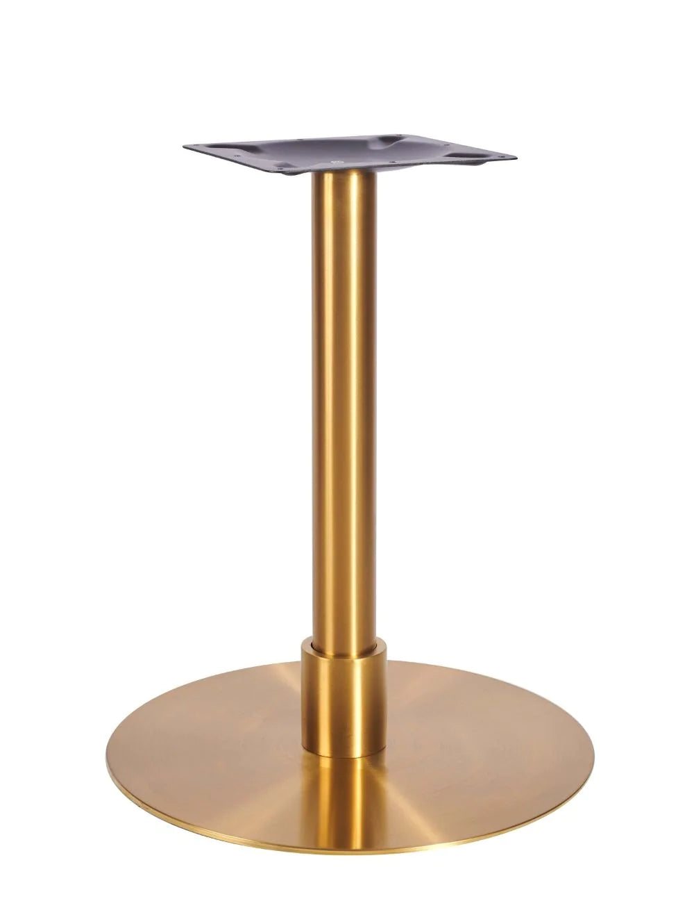 Bow Small Table Base - Brass