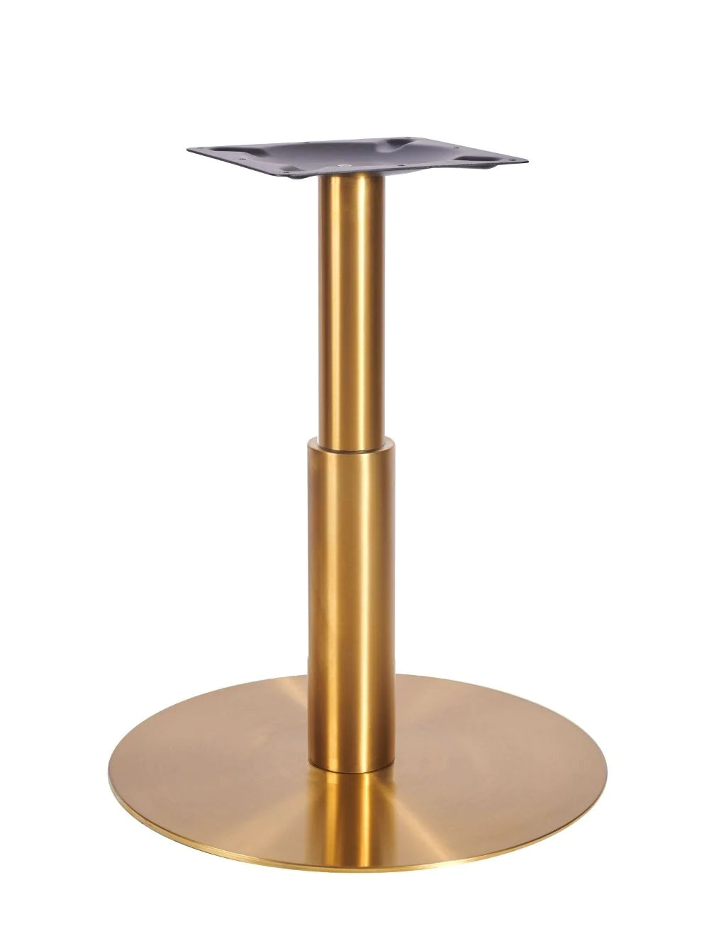 Bow Large Table Base - Brass