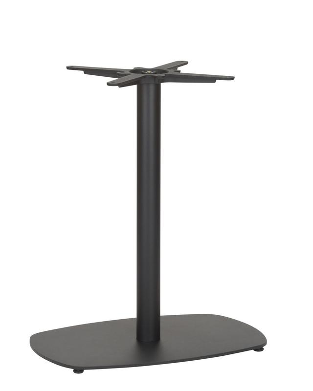 Bushey Single Rectangular Table Base - Dining Height