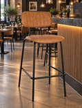 Chelsea Highchair Brown / Black Frame