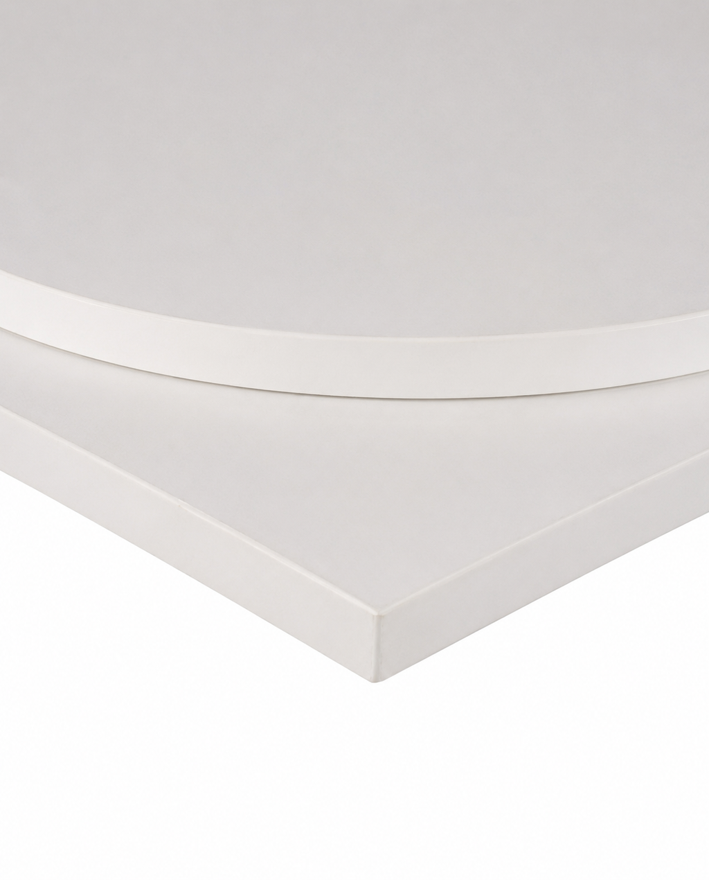 Egger Alpine White commercial restaurant table top