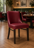Epping Side Chair Wine / Wenge Frame