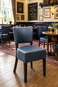 Hertford Side Chair - Grey / Black Frame