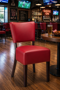 Hertford Side Chair Wine / Wenge Frame
