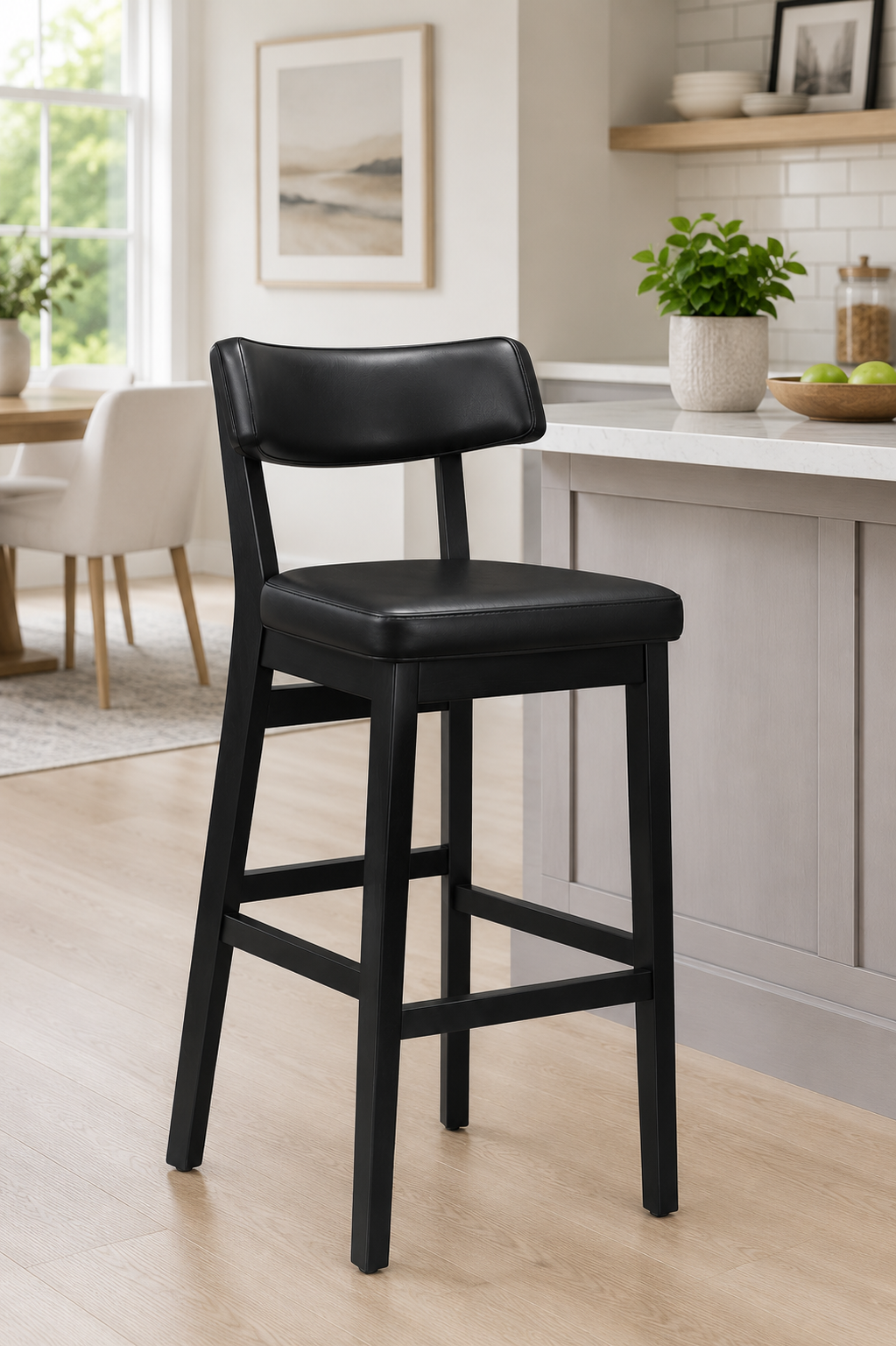 Ware Highchair Black / Black Frame