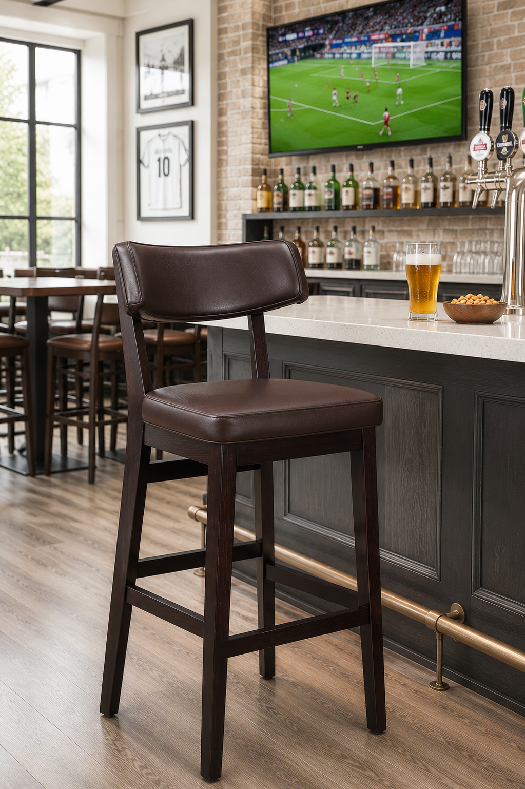 Ware Highchair Dark Brown / Wenge