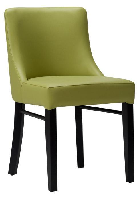 Epping Side Chair Green / Black Frame