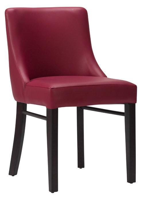 Epping Side Chair Wine / Wenge Frame