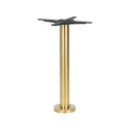 Floor Fix Brass Table Base - Dining Height