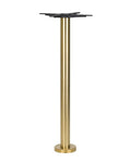 Floor Fix Brass Table Base - Poseur Height