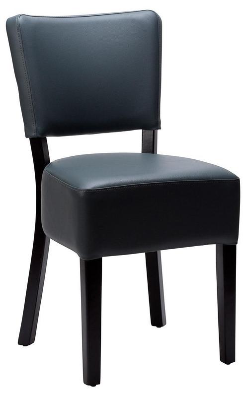 Hertford Side Chair - Grey / Black Frame