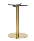 Tring Small Round Brass - Dining Height
