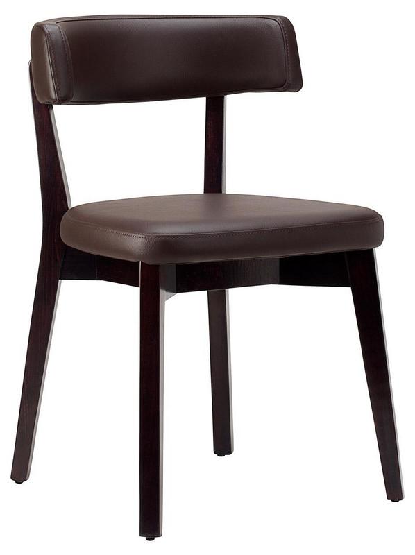 Ware Side Chair Dark Brown / Wenge Frame