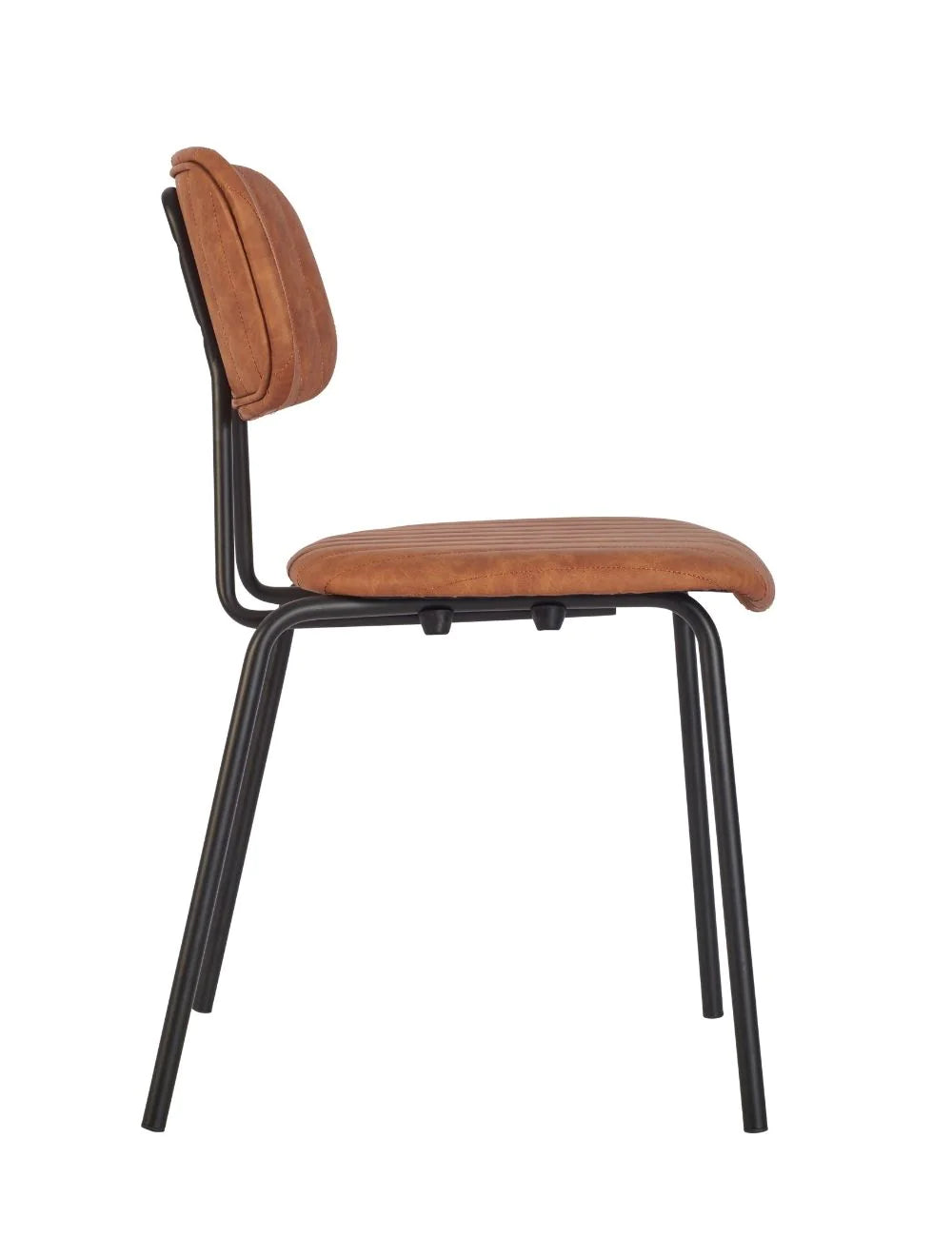 Chelsea Side Chair Brown / Black