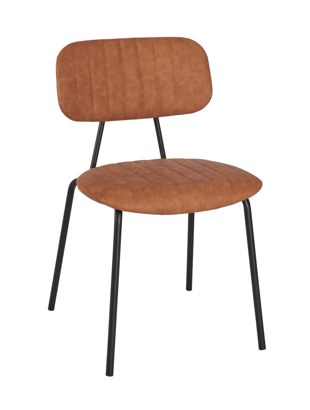 Chelsea Side Chair Brown / Black