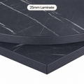 Restaurant Table Tops | Egger Black Pietra Grigia Commercial Table Top