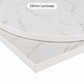 Restaurant Table Tops - Egger Crystal Marble Commercial Top
