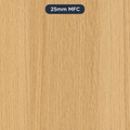 Oak 25mm MFC Commercial Table Tops