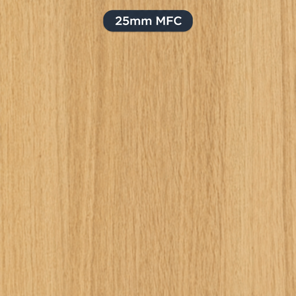 Oak 25mm MFC Commercial Table Tops