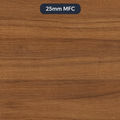 Walnut 25mm MFC Commercial Table Tops