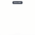 White 25mm MFC Commercial Table Tops
